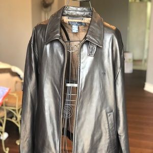 Polo Ralph Lauren Leather Jacket (Lamb Skin)